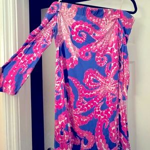 Lilly Pulitzer Laurana Off the Shoulder Dress